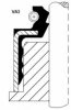 CORTECO 12014678 Seal, valve stem